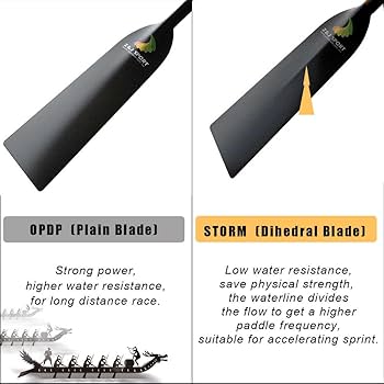 Amazon.com : Z&J SPORT Dragon Boat Paddle Full Carbon IDBF